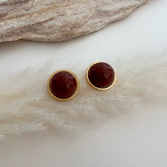 Boho Chic Colorful Stud Earring Set of Five - Artsy Colorful Stud Earrings - Picture 16 of 16